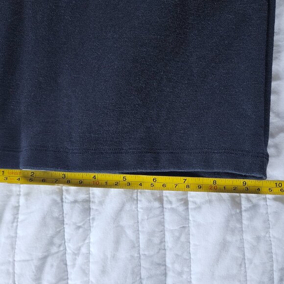 Wool& Frame Merino Wool Ponte Culotte - XS Washed Navy - Picture 7 of 9